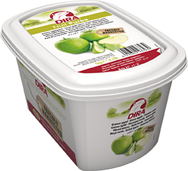 030401000023 DIRA ΚΑΤΕΨΥΓΜΕΝΟΣ ΠΟΥΡΕΣ GREEN APPLE 1kg 